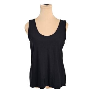 Moschino Black Scoop Sleeveless Tank Top Sz 8